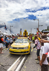 Image showing Publicity Caravan on Alpe D'Huez