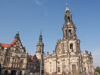 Image showing Dresden Hofkirche