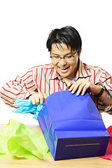 Image showing Shopping gifts