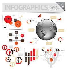 Image showing Infographic design elements