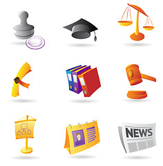 Image showing Icons for business