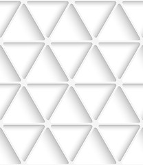 Image showing White triangular net seamless