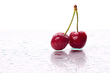 Image showing Cherries