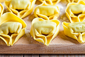 Image showing uncooked tortellini 