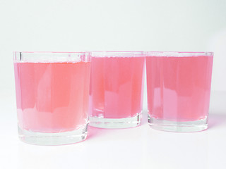 Image showing Pink grapefruit saft