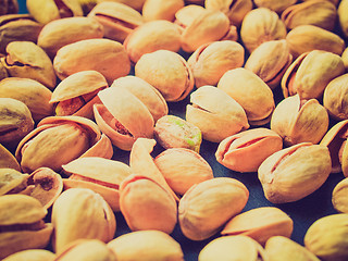 Image showing Retro look Pistachios