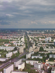 Image showing Berlin aerial view