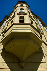 Image showing The corner of a historic building in Brno.