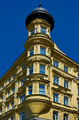 Image showing The corner of a historic building in Brno.