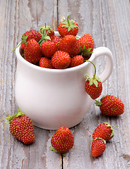 Image showing Forest Strawberries