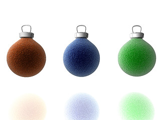 Image showing Christmas Balls