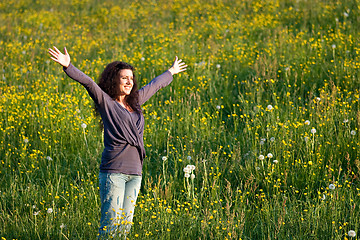 Image showing Arms Wide Open