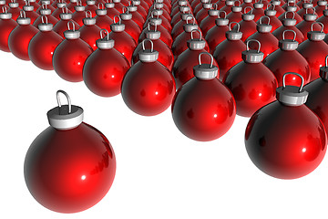 Image showing Christmas Balls