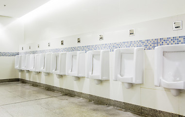 Image showing interior of private restroom 