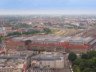 Image showing Leipzig aerial view