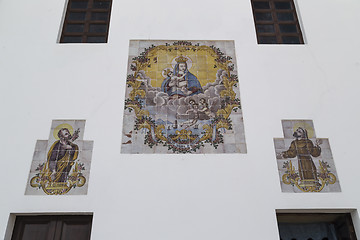 Image showing Paintings on the Church La Puritate in Gallipoli (Le)