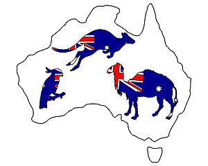 Image showing Australian animals