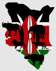 Image showing Big Five Kenya