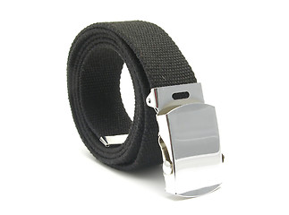 Image showing Rolled up belt