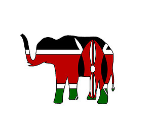 Image showing Elephant Kenya