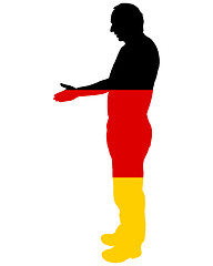 Image showing German handshake