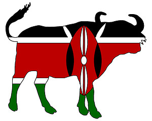 Image showing Kenya cape buffalo 