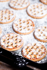 Image showing fresh homemade honey cookies