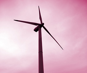 Image showing Wind turbines 