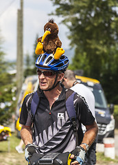 Image showing Fan of Le Tour de France