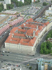 Image showing Berlin aerial view