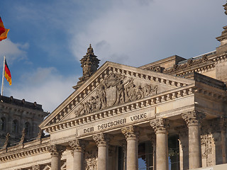 Image showing Reichstag Berlin