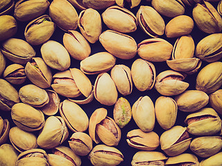 Image showing Retro look Pistachios picture