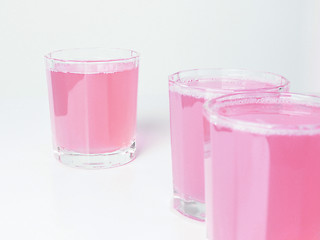 Image showing Pink grapefruit saft