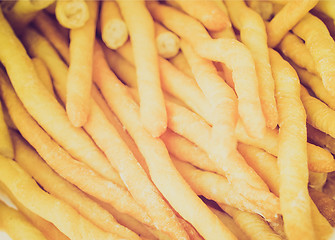 Image showing Retro look Breadsticks