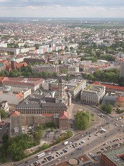 Image showing Berlin aerial view