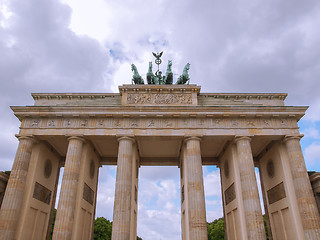 Image showing Brandenburger Tor Berlin