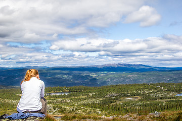 Image showing norwegian landscape