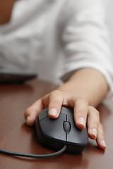 Image showing Hand and Mouse