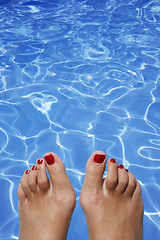 Image showing Pool Feet