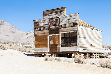 Image showing Rhyolite Ghost Town