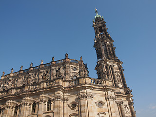 Image showing Dresden Hofkirche