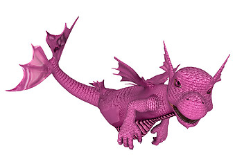 Image showing Little Pink Sea Dragon
