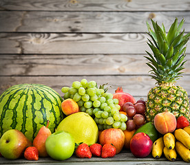 Image showing Exotic fruits