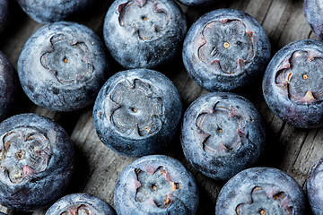 Image showing Blueberries background