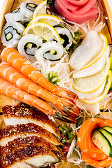 Image showing Sea food combination