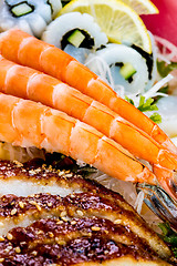 Image showing Sea food combination