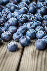 Image showing Blueberries background