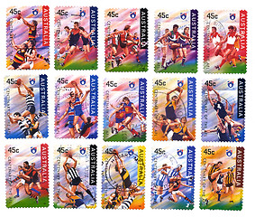 Image showing Sport, Australia AFL Stamps