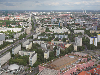 Image showing Berlin aerial view