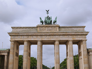 Image showing Brandenburger Tor Berlin